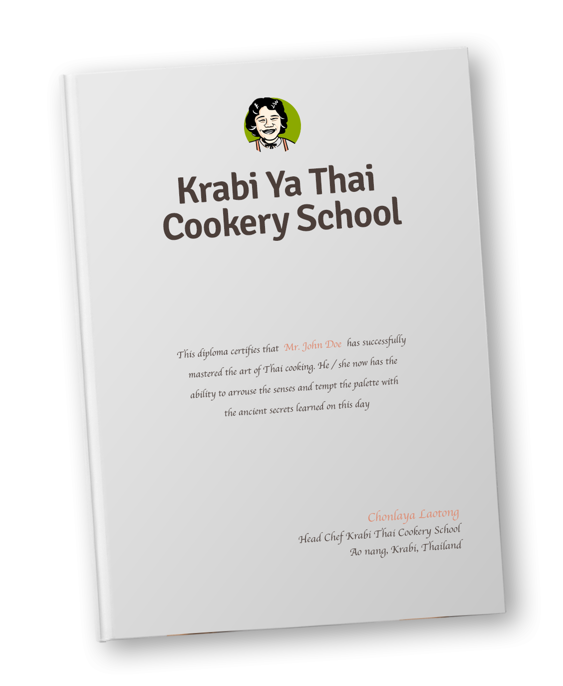 Recipe Book - Krabi Cookery School